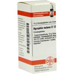 Abbildung: DHU Agraphis Nutans D 12 Globuli 10 g, Globuli PZN 07157851
