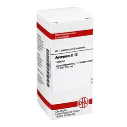 Abbildung: DHU Apocynum D 12 Tabletten 80 St, Tabletten PZN 07159382