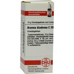 Abbildung: DHU Aranea diadema C 30 Globuli 10 g, Globuli PZN 07159502