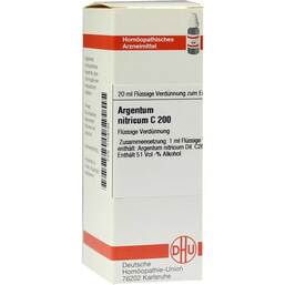 Abbildung: DHU Argentum nitricum C 200 Dilution Dilution, 20 ml PZN 07159784