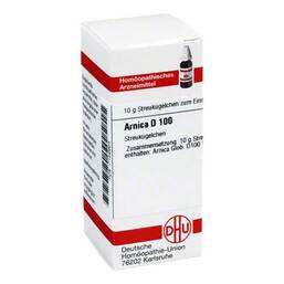 Abbildung: DHU Arnica D 100 Globuli Globuli, 10 g PZN 07159904