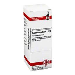 Abbildung: DHU Arsenicum album C 12 Dilution Dilution, 20 ml PZN 07160043