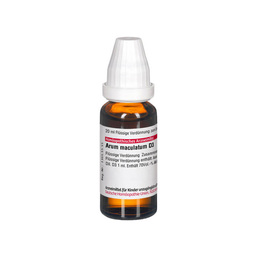 Abbildung: Arum Maculatum D 3 Dilution Dilution, 20 ml PZN 07160184