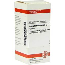 Abbildung: DHU Asarum europaeum D 12 Tabletten Tabletten, 80 St PZN 07160362