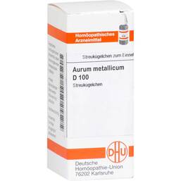 Abbildung: DHU Aurum metallicum D 100 Globuli Globuli, 10 g PZN 07160698