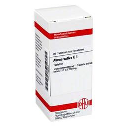 Abbildung: DHU Avena sativa C 1 Tabletten Tabletten, 80 St PZN 07160830