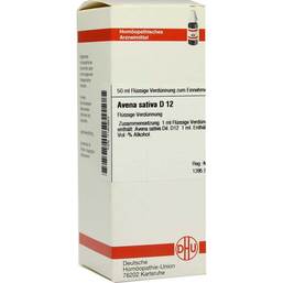Abbildung: DHU Avena sativa D 12 Dilution Dilution, 50 ml PZN 07160853