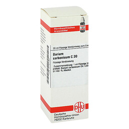 Abbildung: DHU Barium carbonicum C 30 Dilution Dilution, 20 ml PZN 07161083