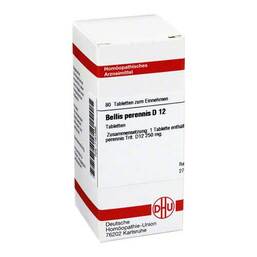 Abbildung: DHU Bellis perennis D 12 Tabletten Tabletten, 80 St PZN 07161396