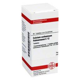 Abbildung: DHU Calcium carbonicum C 12 Tabl Tabletten, 80 St PZN 07162349