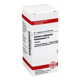 Abbildung: DHU Calcium carbonicum C 5 Table Tabletten, 80 St PZN 07162355