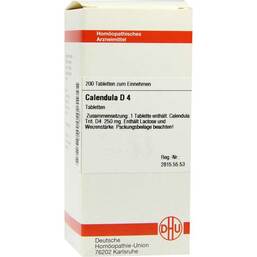 Abbildung: DHU Calendula D 4 Tabletten Tabletten, 200 St PZN 07162941