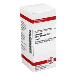Abbildung: DHU Capsella bursa past. D 6 Tabletten Tabletten, 80 St PZN 07163248
