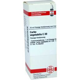 Abbildung: DHU Carbo vegetabilis C 30 Dilution Dilution, 20 ml PZN 07163521