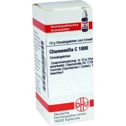 Abbildung: DHU Chamomilla C 1000 Globuli Globuli, 10 g PZN 07164087