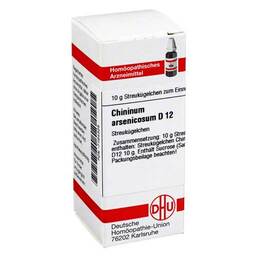 Abbildung: DHU Chininum arsenicosum D 12 Gl Globuli, 10 g PZN 07164325