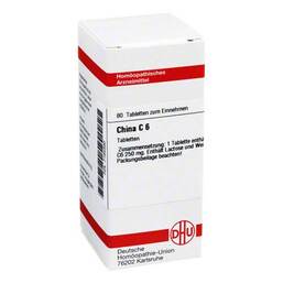Abbildung: China C 6 Tabletten Tabletten, 80 St PZN 07164590