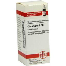 Abbildung: Cinnabaris C 10 Globuli Globuli, 10 g PZN 07164940
