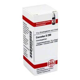 Abbildung: DHU Cocculus D 200 Globuli Globuli, 10 g PZN 07165098