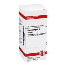 Abbildung: DHU Condurango D 6 Tabletten Tabletten, 80 St PZN 07165520