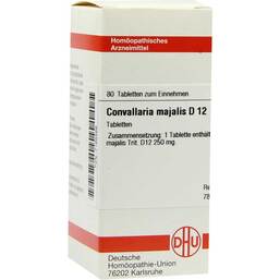 Abbildung: Convallaria majalis D 12 Tabletten Tabletten, 80 St PZN 07165566