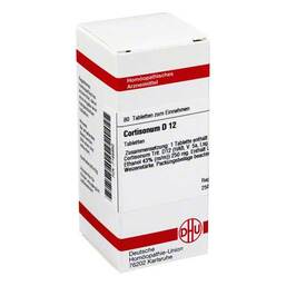 Abbildung: DHU Cortisonum D 12 Tabletten Tabletten, 80 St PZN 07165862