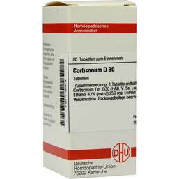 Abbildung: DHU Cortisonum D 30 Tabletten Tabletten, 80 St PZN 07165879
