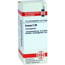 Abbildung: DHU Crocus C 30 Globuli 10 g, Globuli PZN 07165974