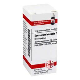 Abbildung: Equisetum hiemale D 12 Globuli Globuli, 10 g PZN 07167275