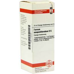 Abbildung: DHU Ferrum sesquichloratum D 6 Dilution Dilution, 20 ml PZN 07168056