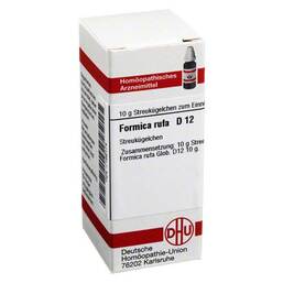 Abbildung: DHU Formica rufa D 12 Globuli Globuli, 10 g PZN 07168174
