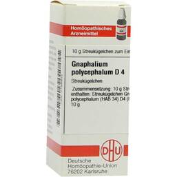 Abbildung: DHU Gnaphalium polycephalum D 4 Globuli 10 g, Globuli PZN 07168932