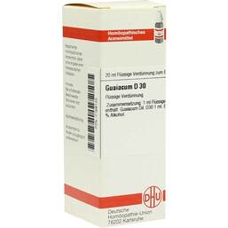 Abbildung: Guaiacum D 30 Dilution Dilution, 20 ml PZN 07169133