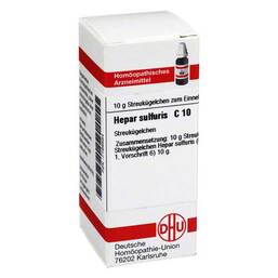 Abbildung: DHU Hepar sulfuris C 10 Globuli Globuli, 10 g PZN 07169564
