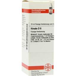 Abbildung: DHU Hirudo D 6 Dilution 20 ml, Dilution PZN 07169682