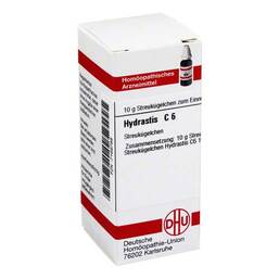 Abbildung: DHU Hydrastis C 6 Globuli Globuli, 10 g PZN 07169788