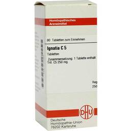 Abbildung: DHU Ignatia C 5 Tabletten Tabletten, 80 St PZN 07170320