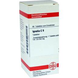 Abbildung: Ignatia C 9 Tabletten Tabletten, 80 St PZN 07170366