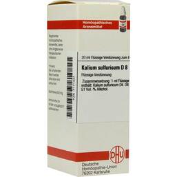 Abbildung: Kalium sulfuricum D 8 Dilution Dilution, 20 ml PZN 07171437
