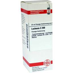 Abbildung: DHU Lachesis C 200 Dilution Dilution, 20 ml PZN 07171561