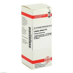 Abbildung: DHU Lemna Minor D 3 Dilution 20 ml, Dilution PZN 07172201