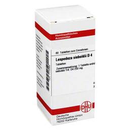Abbildung: Lespedeza sieboldii D 4 Tabletten Tabletten, 80 St PZN 07172365