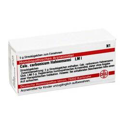 Abbildung: DHU LM Calcium carbonicum I Globuli H Globuli, 5 g PZN 07172543