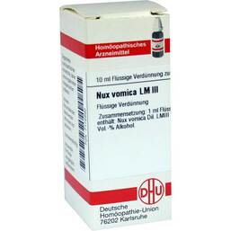 Abbildung: DHU LM Nux vomica III Dilution, 10 ml PZN 07172690
