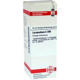 Abbildung: DHU Lycopodium C 200 Dilution Dilution, 20 ml PZN 07173092