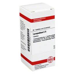 Abbildung: DHU Lycopodium C 6 Tabletten Tabletten, 80 St PZN 07173181