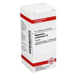 Abbildung: DHU Magnesium carbonicum C 6 Tabletten Tabletten, 80 St PZN 07173241