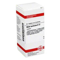 Abbildung: DHU Mater perlarum D 12 Tabletten Tabletten, 80 St PZN 07173821