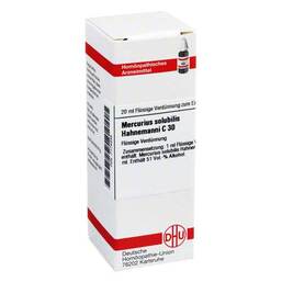 Abbildung: Mercurius solubilis C 30 Diluti Dilution, 20 ml PZN 07174335