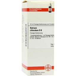 Abbildung: DHU Natrium chloratum D 8 Dilution Dilution, 50 ml PZN 07175263